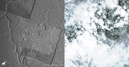 High-resolution SAR and optical comparison